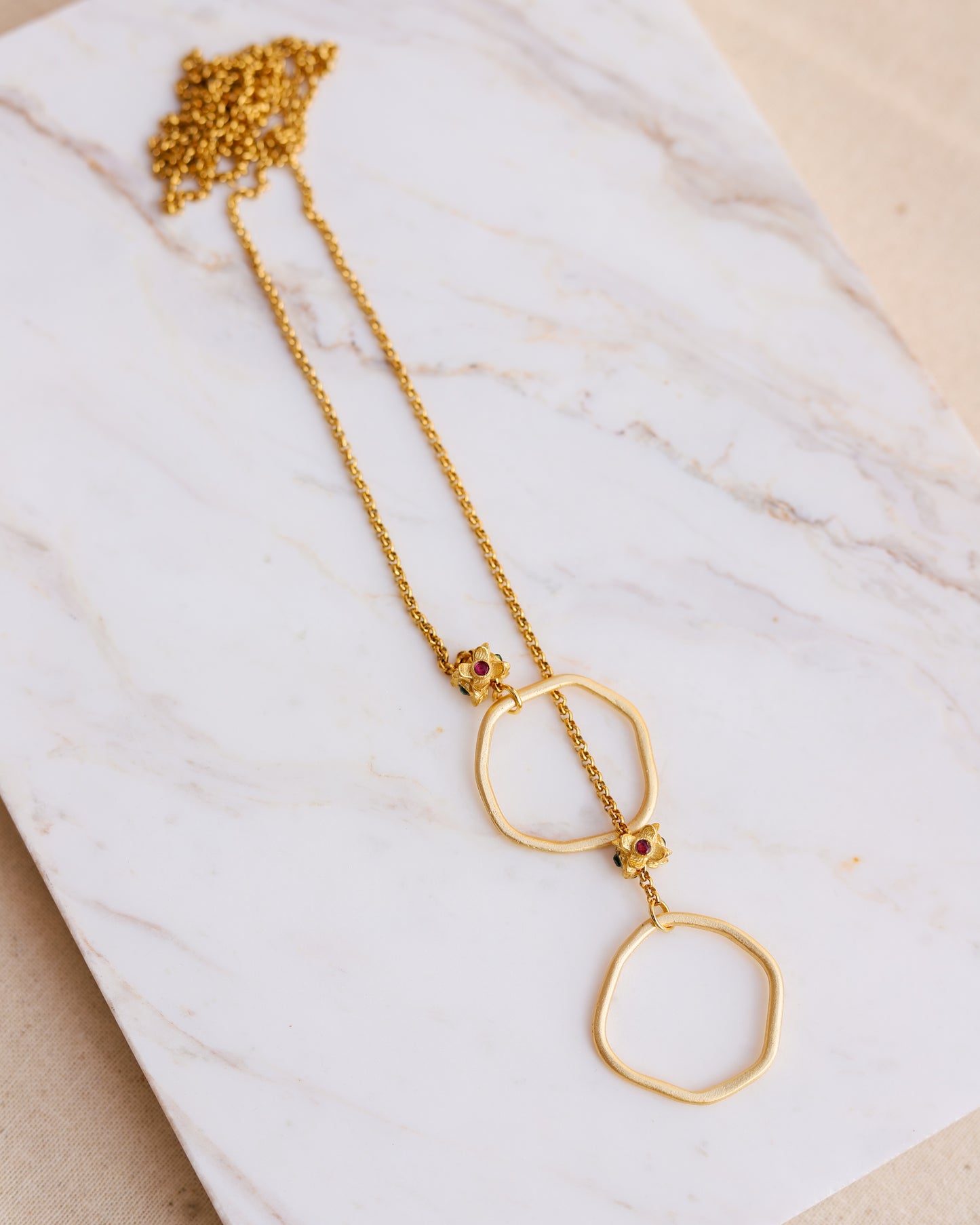 Conjunto Colar Argolas