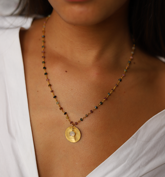 Colar Verona Beladona Turmalinas