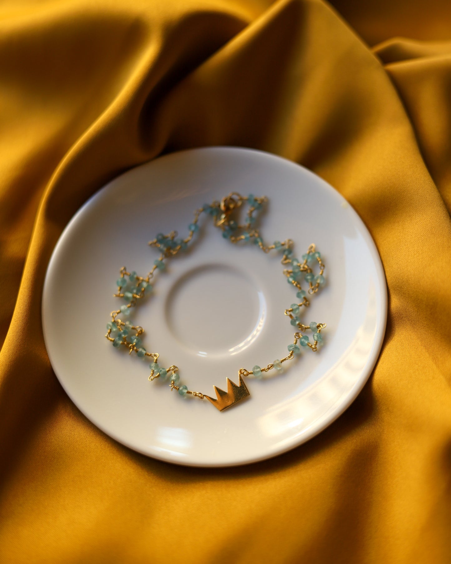 Crown Aquamarine Set