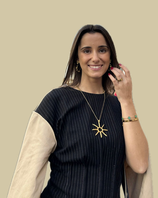Colar Sol Artesanal