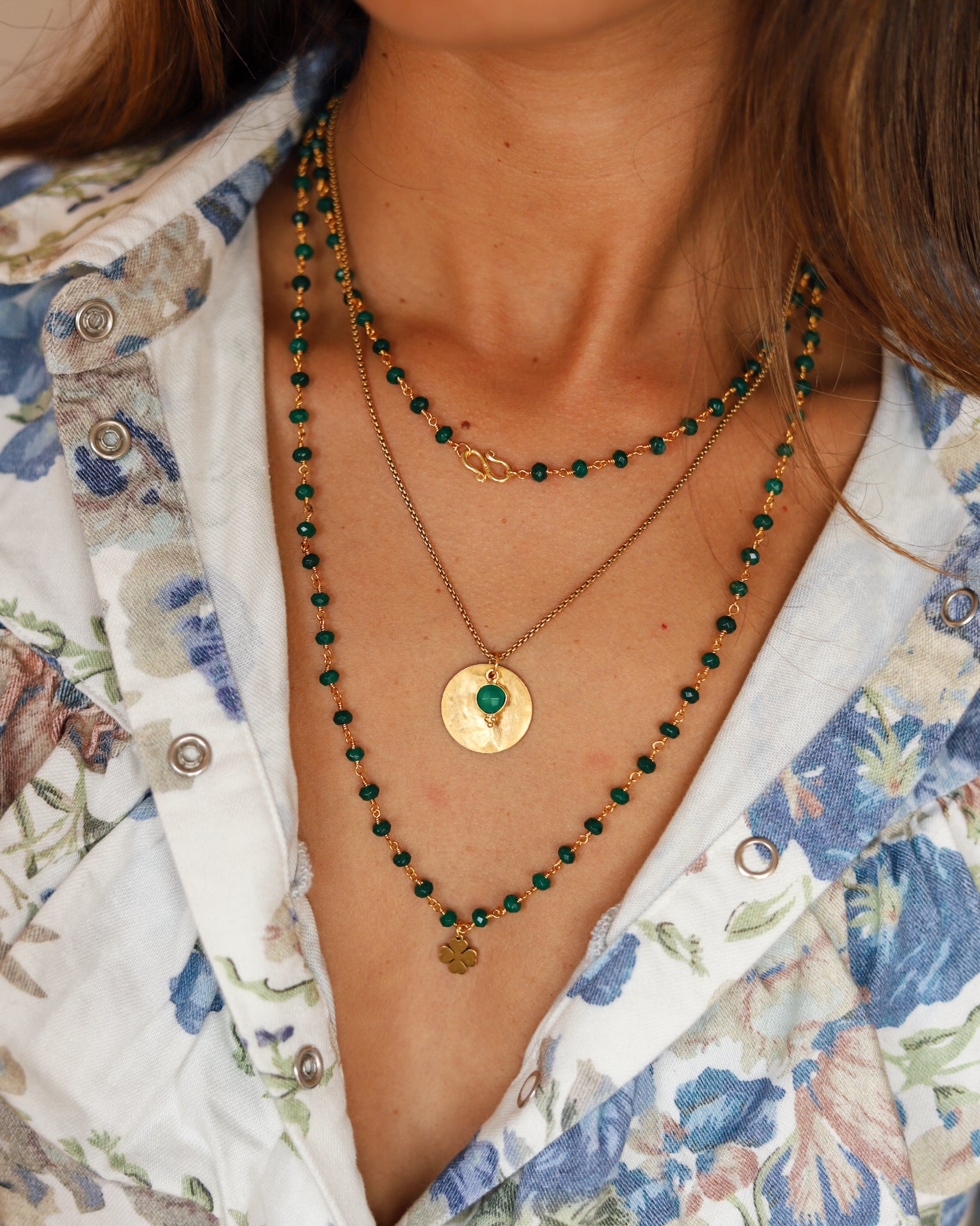 Verona Emerald Set