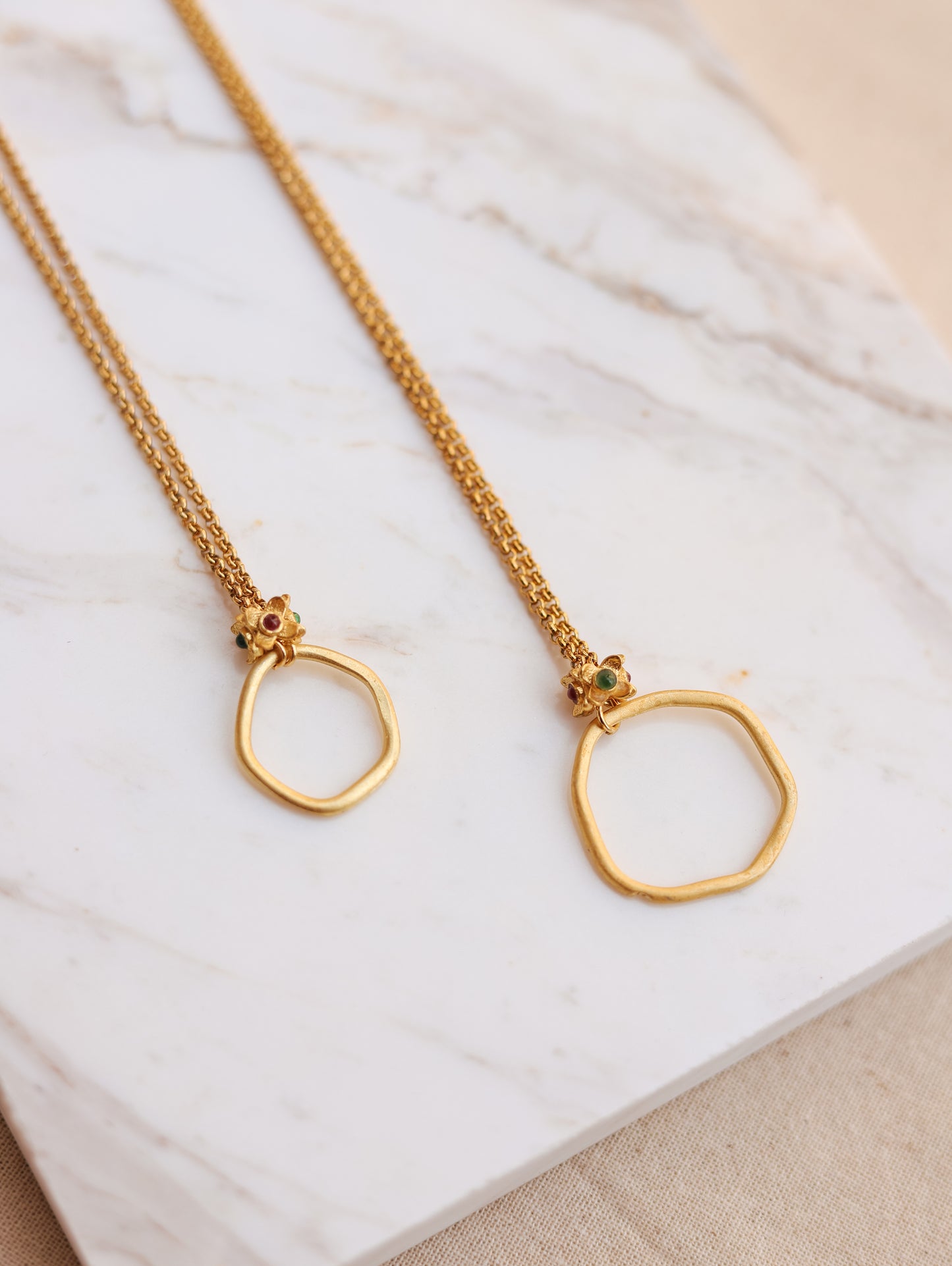 Conjunto Colar Argolas