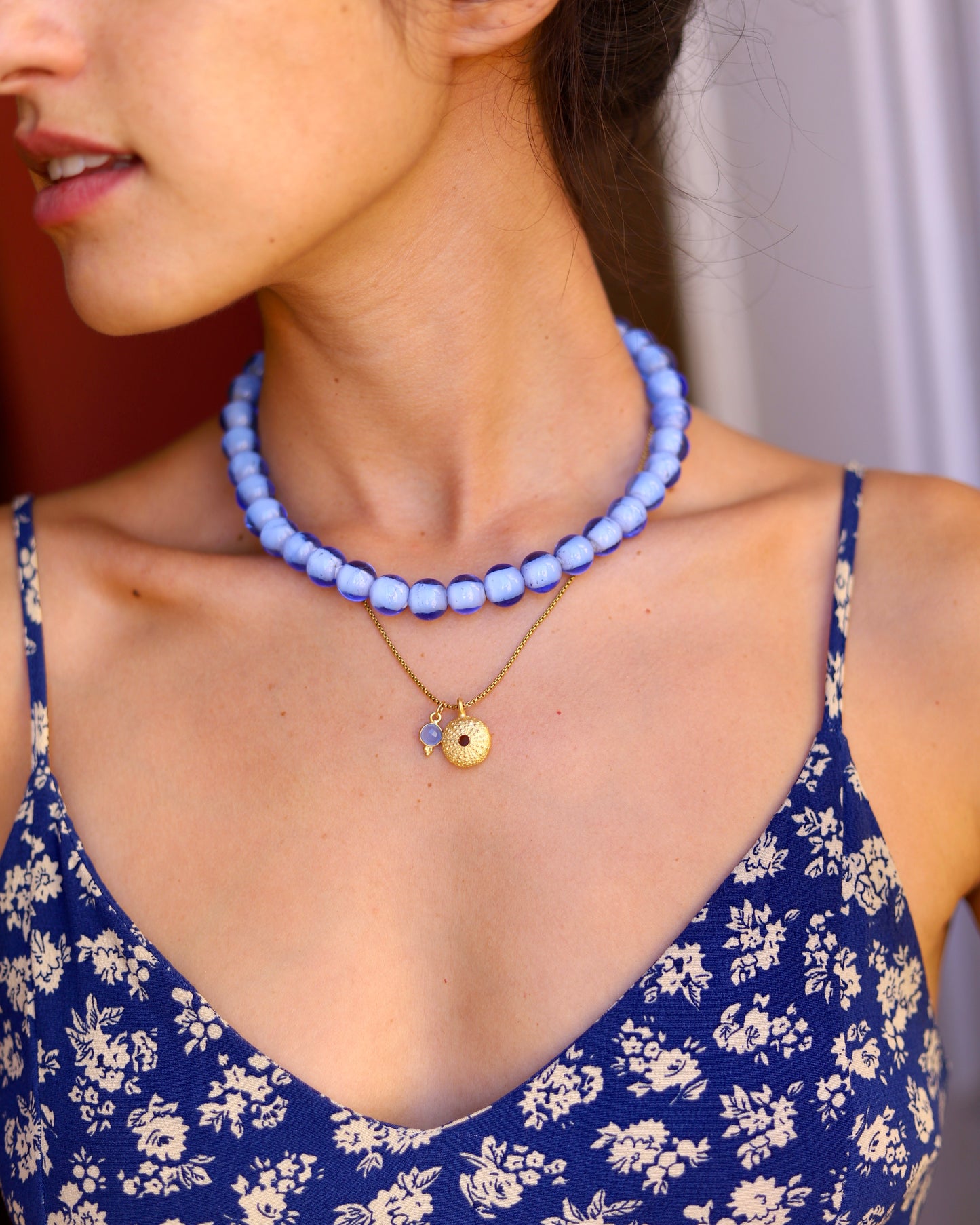 Minimal Sea Candy Necklace