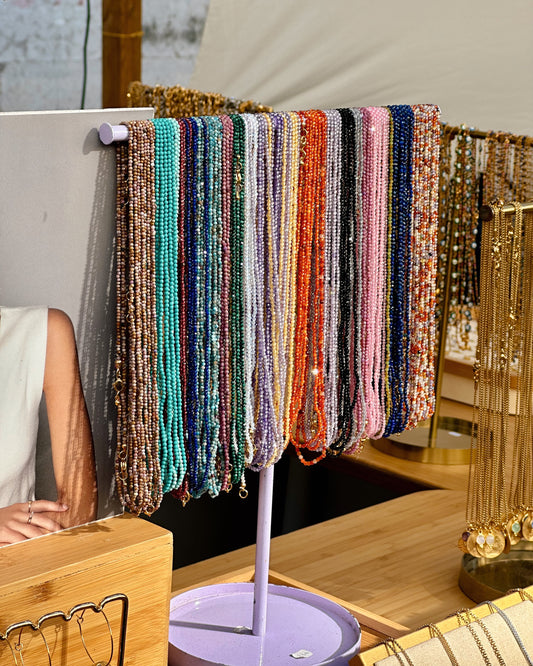 Colar Minimal Stone Simple