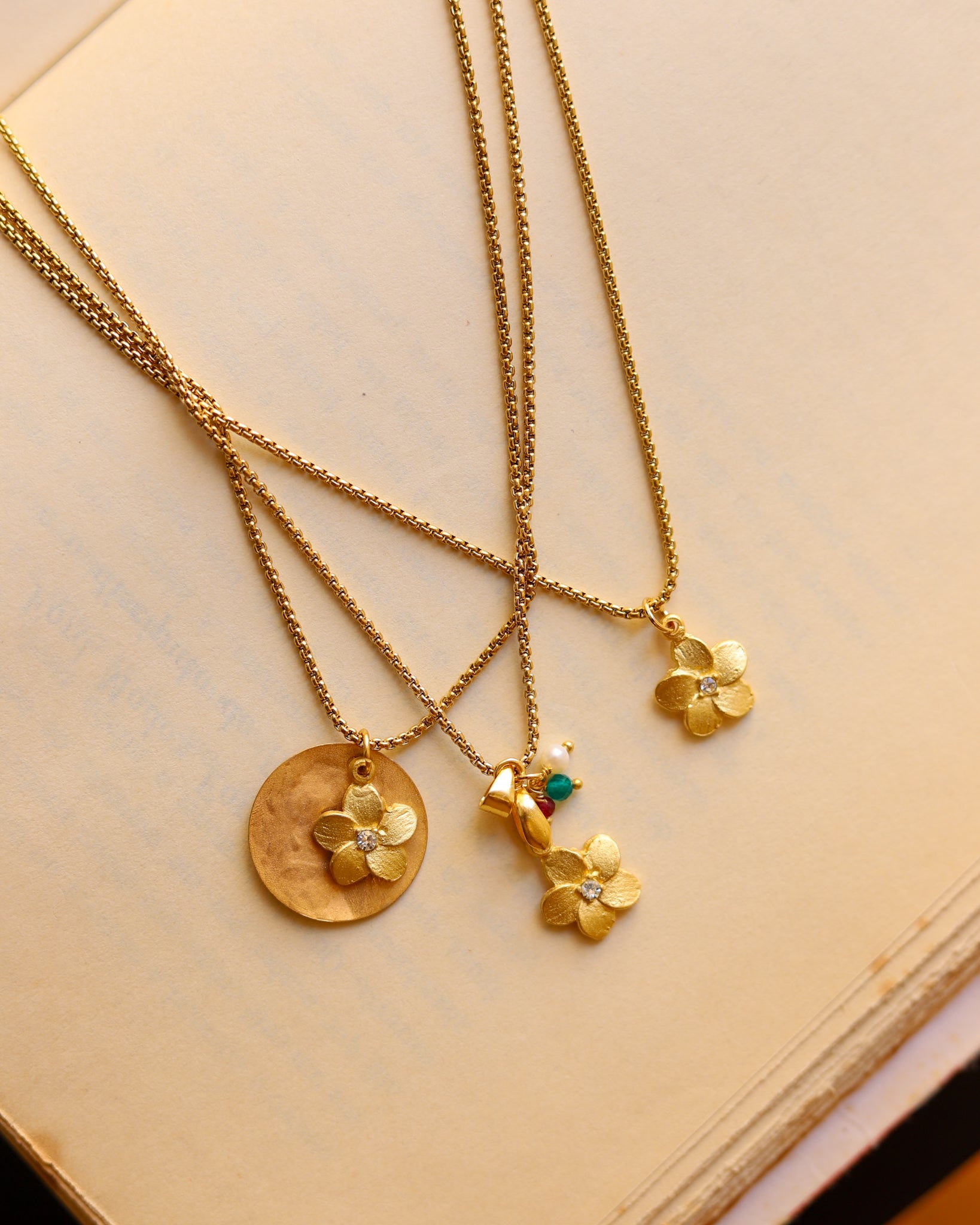 Flower Necklaces