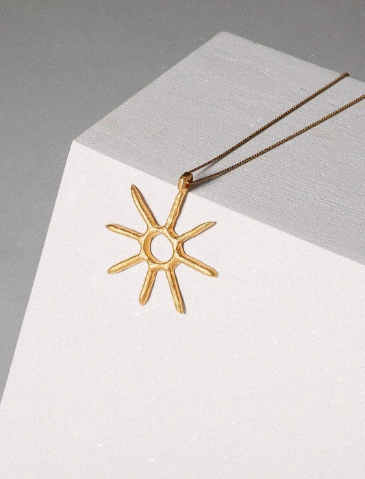 Colar Sol Artesanal
