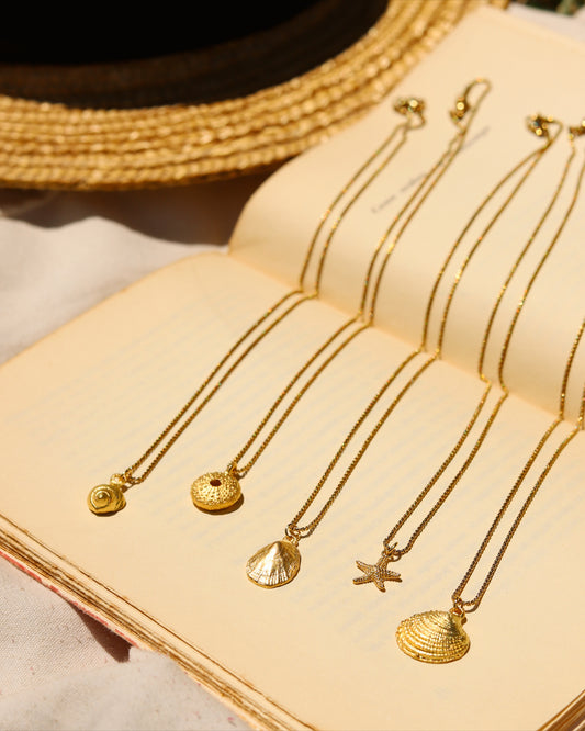 Minimal Sea Necklace