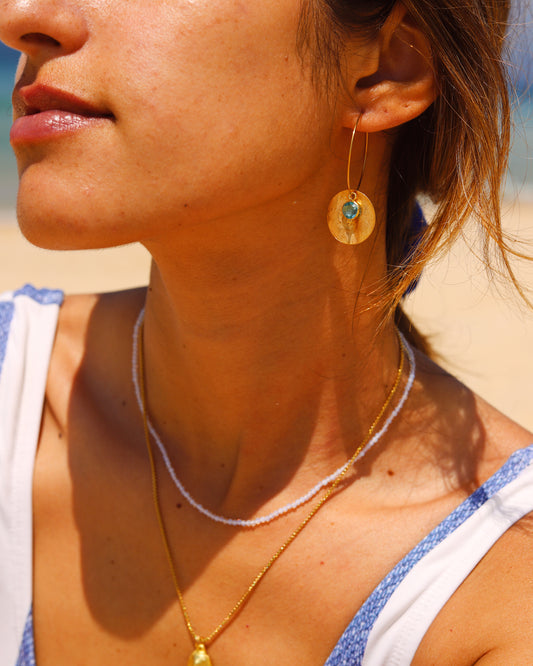 Conjunto Beladona Real topázio