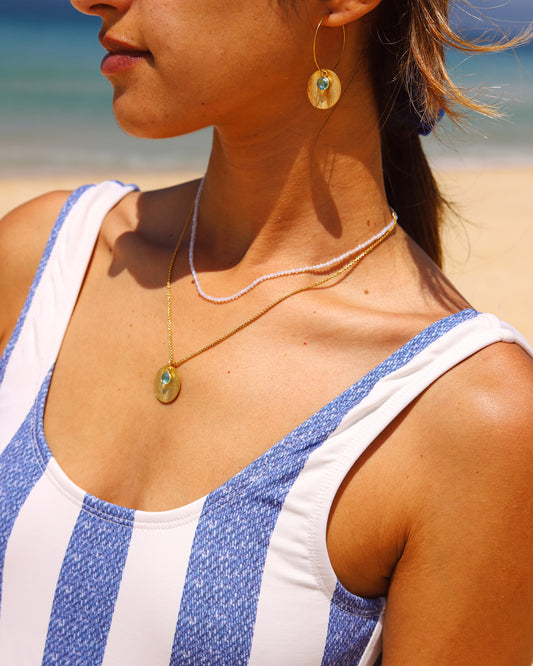 Conjunto Beladona Real topázio