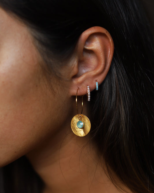 Blue Beladona Earrings