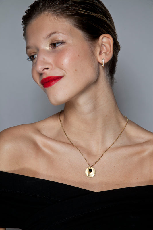 Colar Beladona Real Black Widow