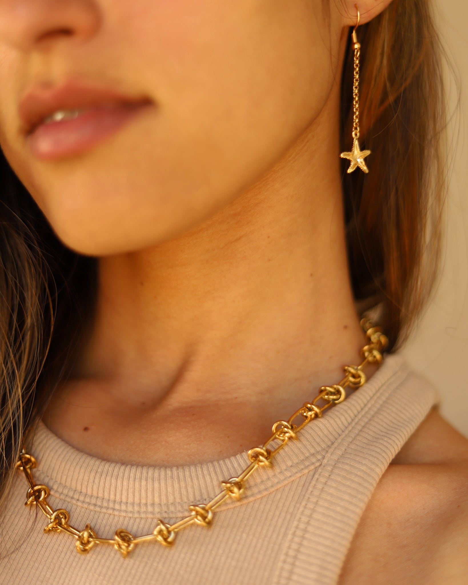 Bold Knot Necklace