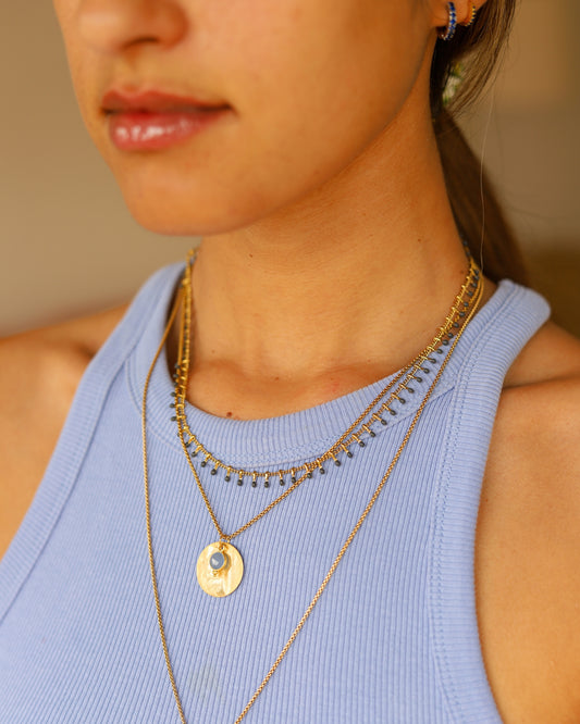 Conjunto clássico azul